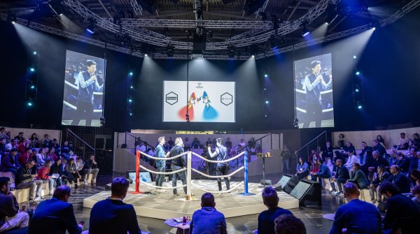 Founders Fight auf der Main Stage der ISPO Munich