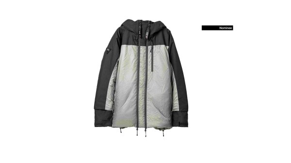 Schwarz-graue Jacke