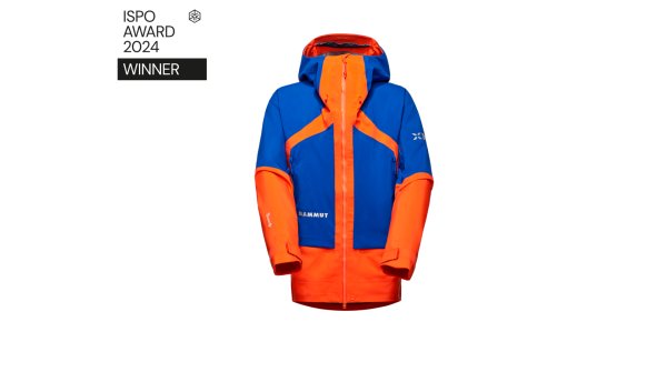 Orange-blue jacket