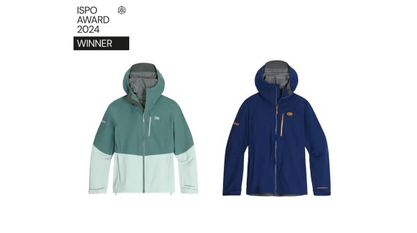 Die beiden Farben der Outdoor Research Foray Aspire 3L Jacke