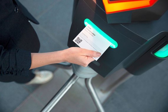 Ticket scan for exhibition Ticket scan for exhibition